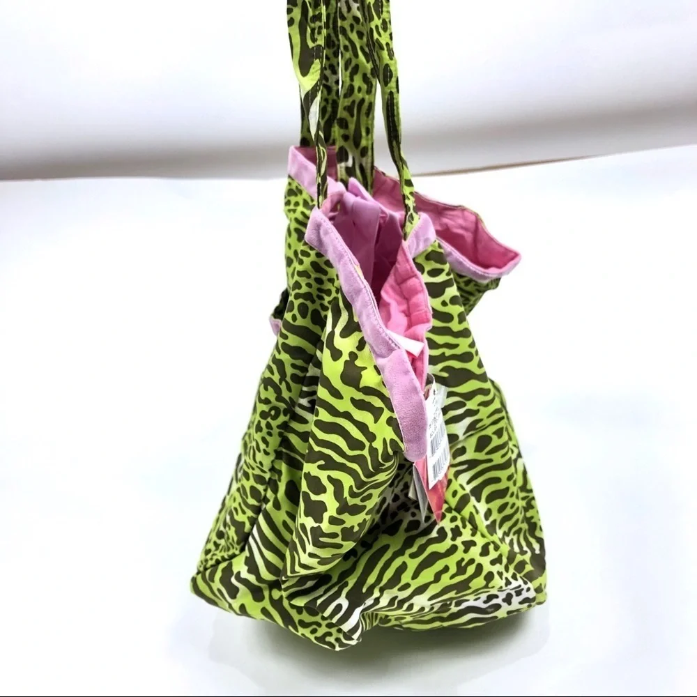 Cia Maritima Tiger Print Beach Bag Tote
